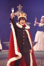 「魔劇『今日から（マ）王！』～魔王暴走編～」ゲネプロより、小西成弥演じる渋谷有利。