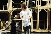 「ミュージカル『黒執事』～NOAH’S ARK CIRCUS～」稽古の様子。セバスチャン・ミカエリスを演じる古川雄大。