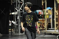 「ミュージカル『黒執事』～NOAH’S ARK CIRCUS～」稽古の様子。シエル・ファントムハイヴを演じる内川蓮生。