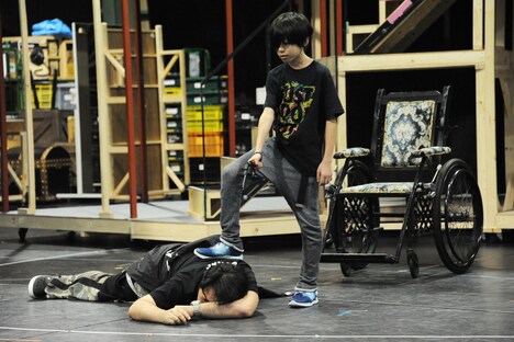 「ミュージカル『黒執事』～NOAH’S ARK CIRCUS～」稽古の様子。