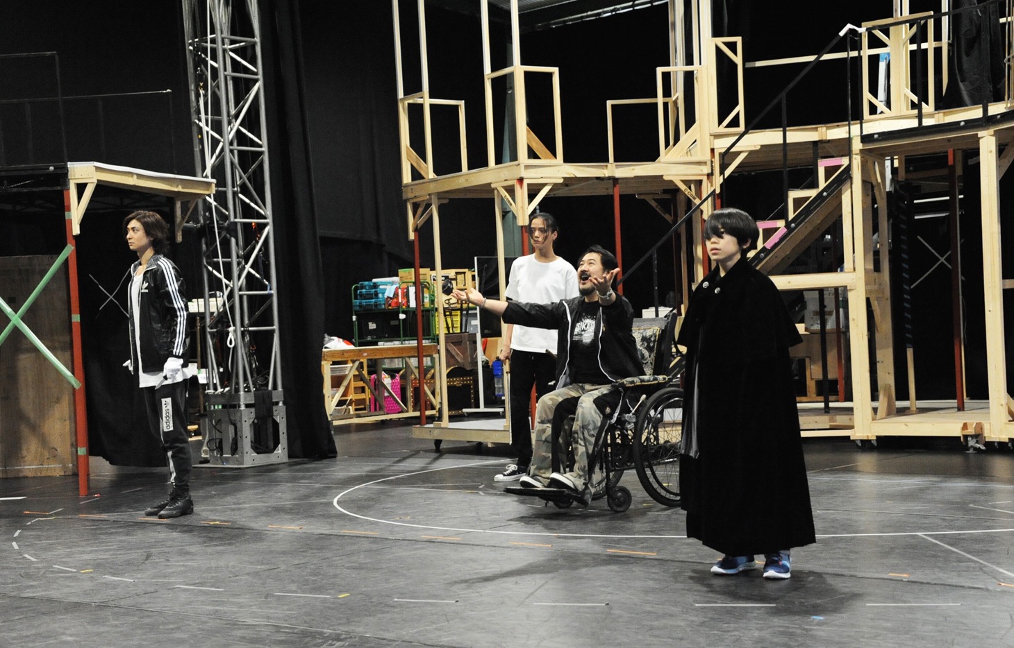 「ミュージカル『黒執事』～NOAH’S ARK CIRCUS～」稽古の様子。