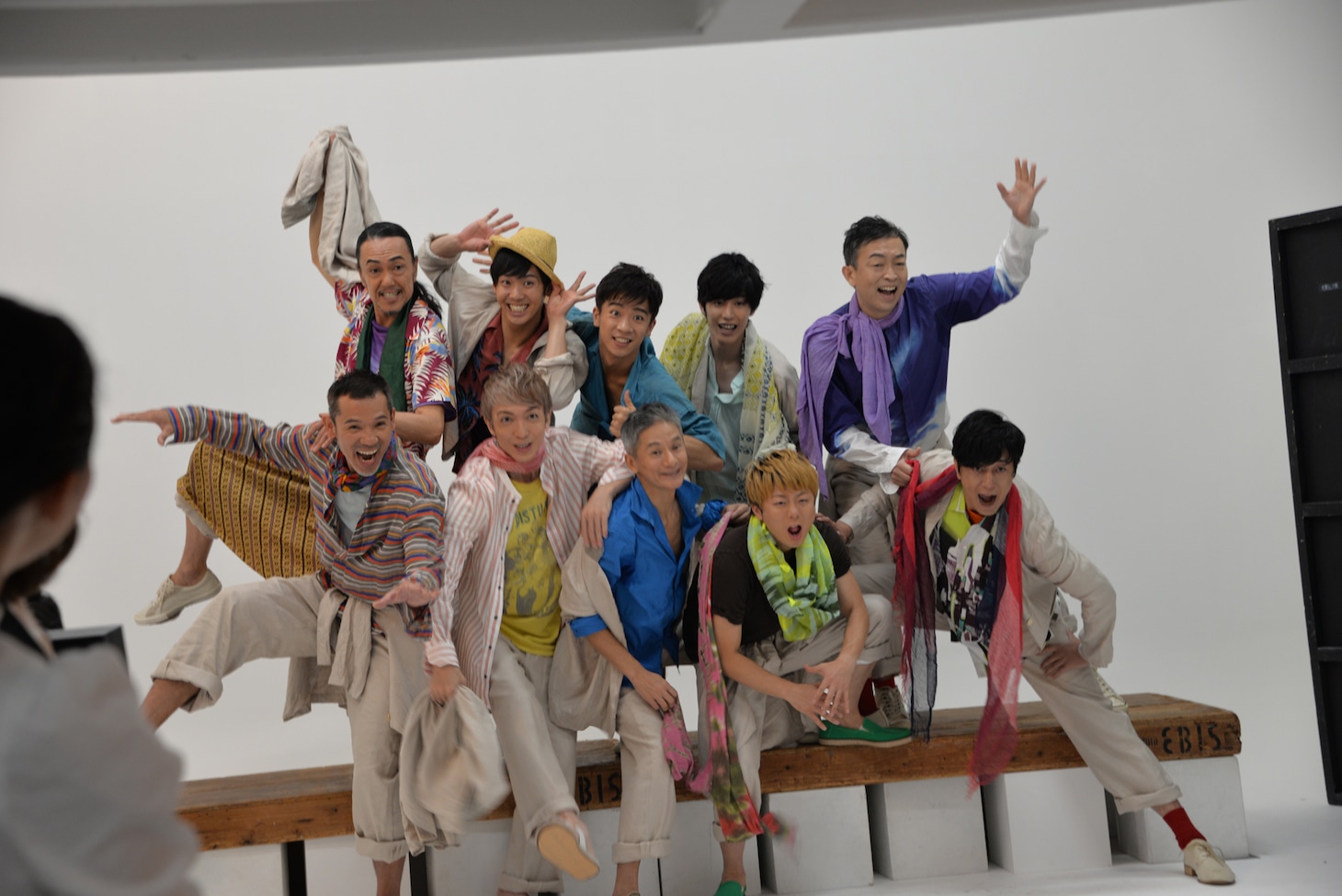 「THE CONVOY SHOW vol.32『asiapan』」ビジュアル撮影の様子。