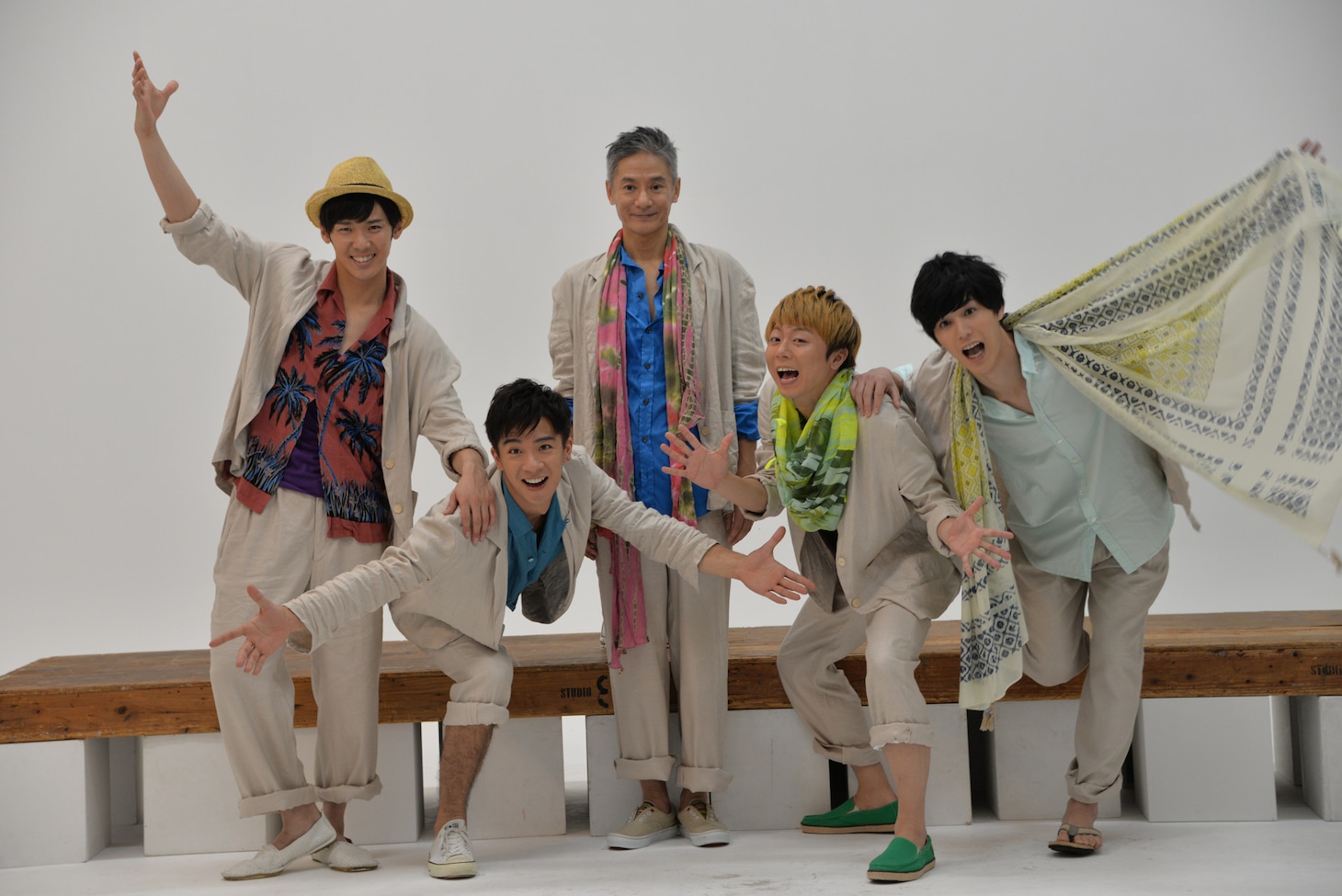 「THE CONVOY SHOW vol.32『asiapan』」ビジュアル撮影の様子。