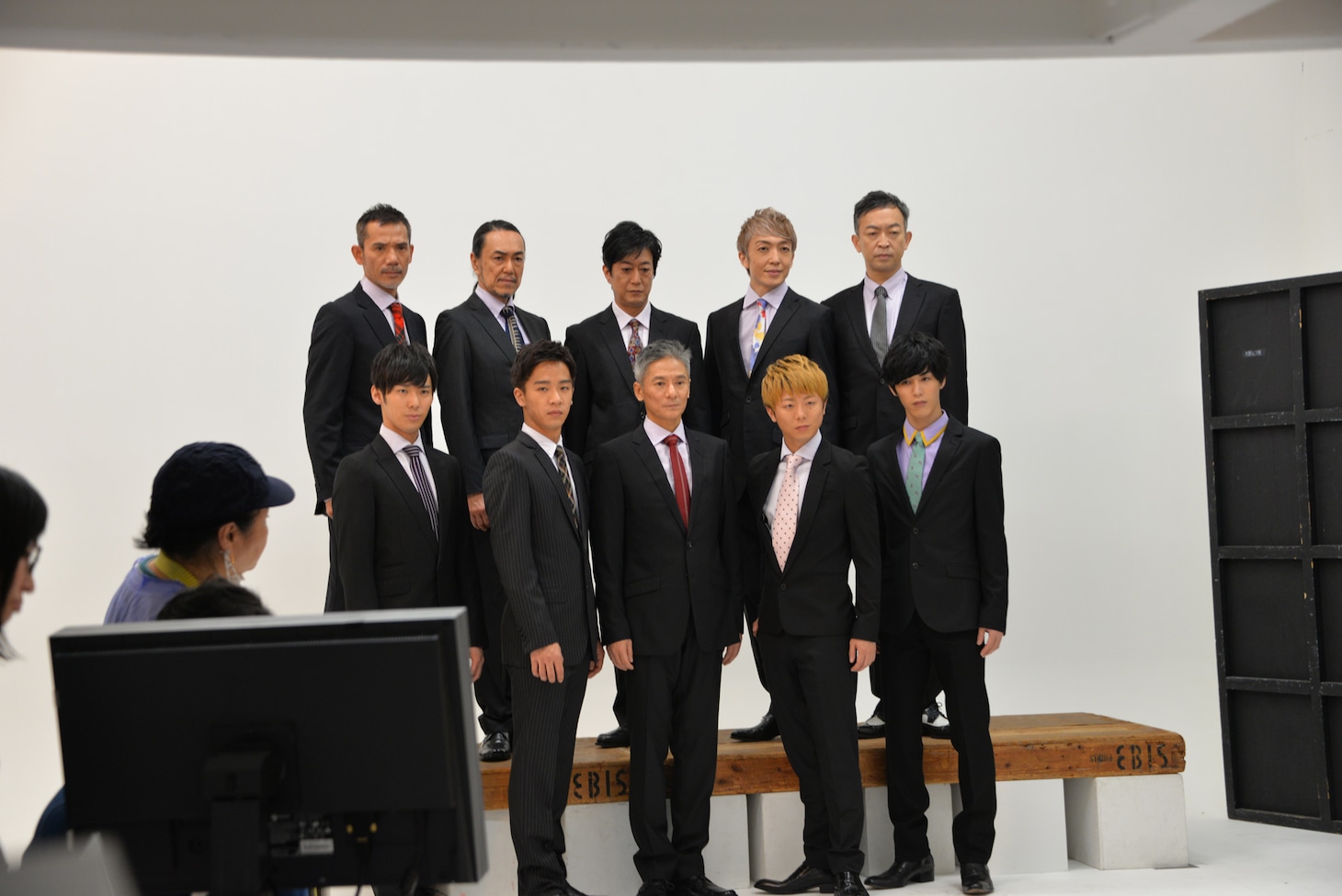 「THE CONVOY SHOW vol.32『asiapan』」ビジュアル撮影の様子。