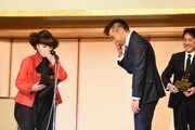 第2回「森光子の奨励賞」贈賞式より。
