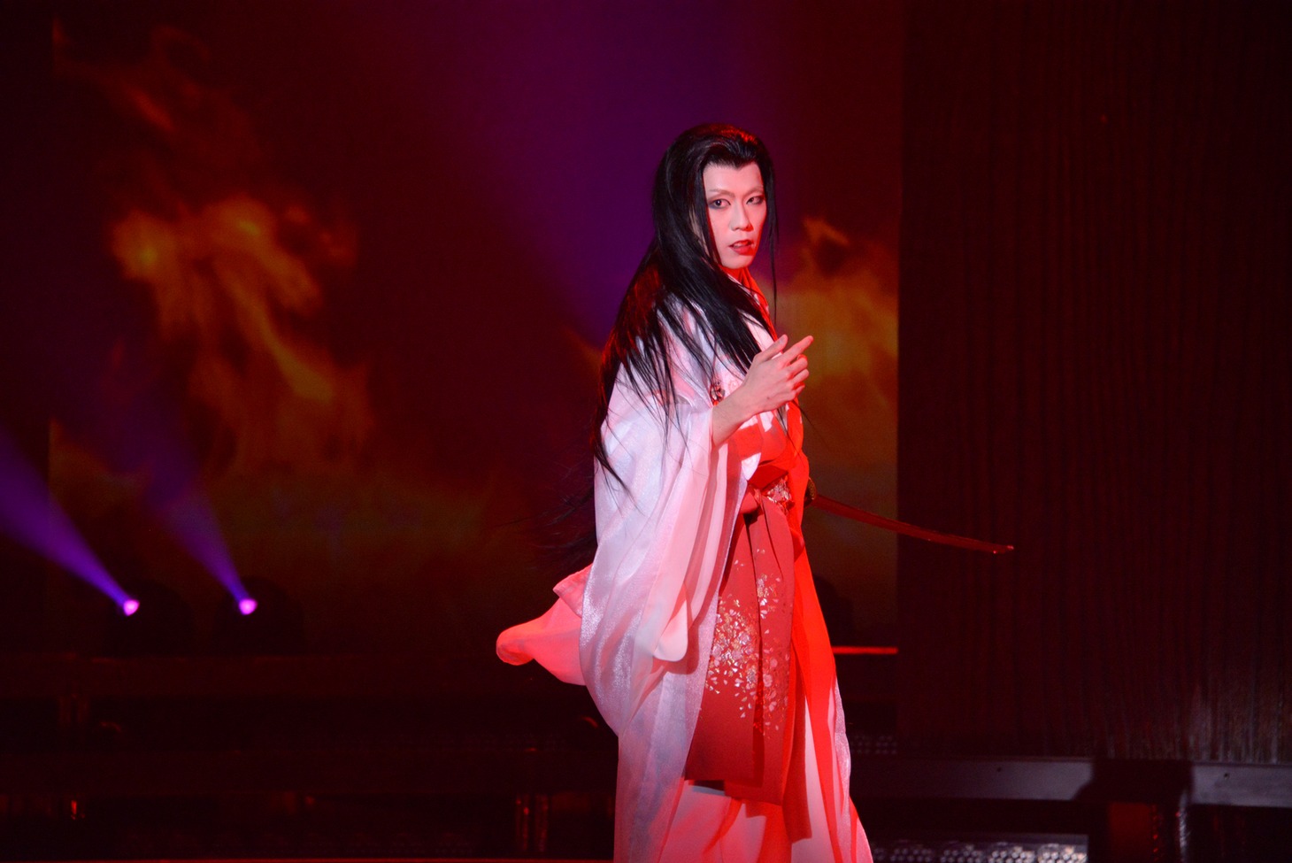 「あずみ 戦国編」ゲネプロより、早乙女友貴演じる最上美女丸。