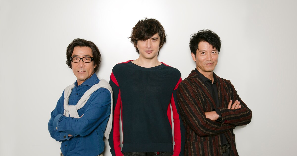 The Love Bugs」DVDに、岸谷五朗×寺脇康文×城田優がビール片手に作品 