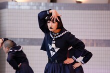 「Shibuya StreetDance Week 2016」より、東京ゲゲゲイのパフォーマンス。