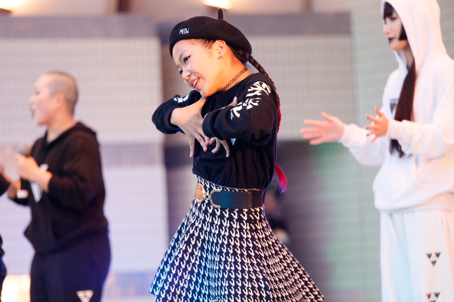 「Shibuya StreetDance Week 2016」より、フラッシュモブが行われたステージの様子。
