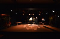 2014年9月に上演された、劇団晴天 第5回公演「人間機械より夜空へ」より。