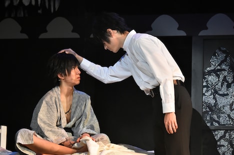 「ミュージカル『八犬伝―東方八犬異聞―』二章」ゲネプロの様子。（撮影：鏡田伸幸）