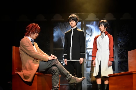 「ミュージカル『八犬伝―東方八犬異聞―』二章」ゲネプロの様子。（撮影：鏡田伸幸）