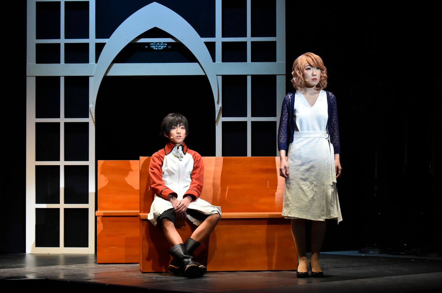 「ミュージカル『八犬伝―東方八犬異聞―』二章」ゲネプロの様子。（撮影：鏡田伸幸）