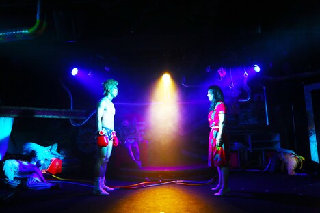 「image-KILL THE KING-」ゲネプロの様子。(撮影:和田咲子)