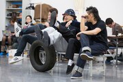 Team LION Tの稽古の様子。