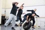 Team LION Tの稽古の様子。