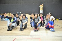 劇団プレステージ×ヨーロッパ企画「突風！道玄坂歌合戦」公開稽古の様子。