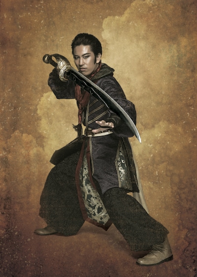 清水順二演じるハリード。