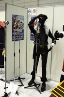 「あんさんぶるスターズ！オン・ステージ」展示エリアの様子。