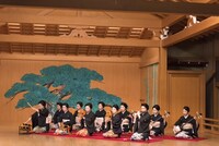 長唄を上演する様子。