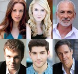 「ニューイヤー・ミュージカル・コンサート 2017」キャスト。上段左からティール・ウィックス、ジーナ・クレア・メイソン、ロベール・マリアン、下段左からマット・ローラン、アダム・カプラン、ハワード・マクギリン。