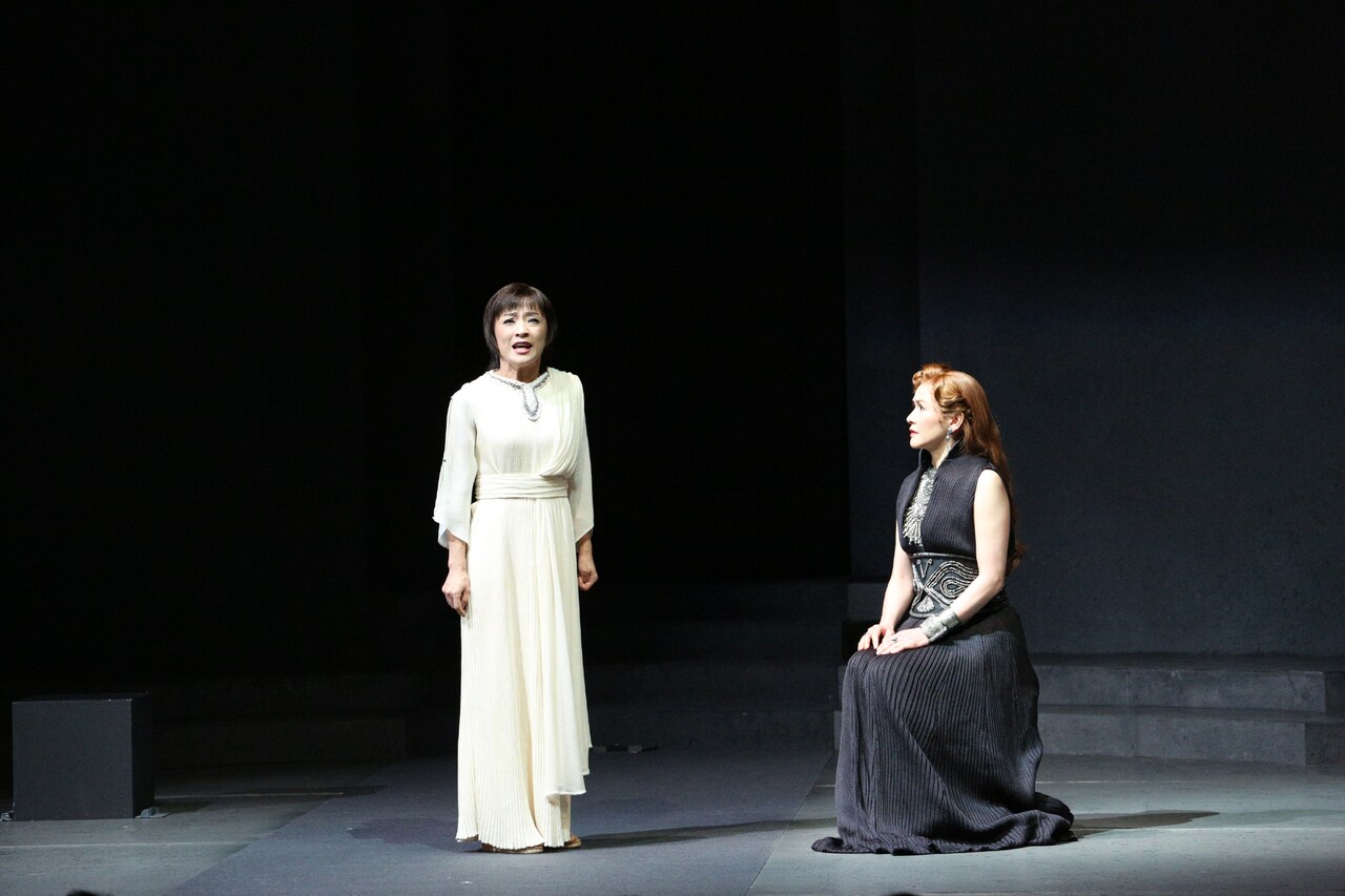 浅利慶太の「アンチゴーヌ」明日開幕、野村玲子「それぞれの幸福を見つけて」