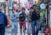 NHK BSプレミアム「東京・足立区発ドラマ『千住クレイジーボーイズ』」より。(c)NHK