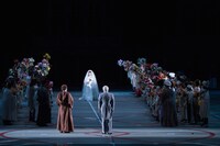 「1万人のゴールド・シアター2016『金色交響曲～わたしのゆめ・きみのゆめ～』」より。(c)引地信彦