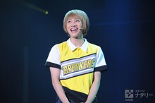 Live Performance Stage「チア男子!!」ゲネプロより、古田一紀演じる橋本一馬。