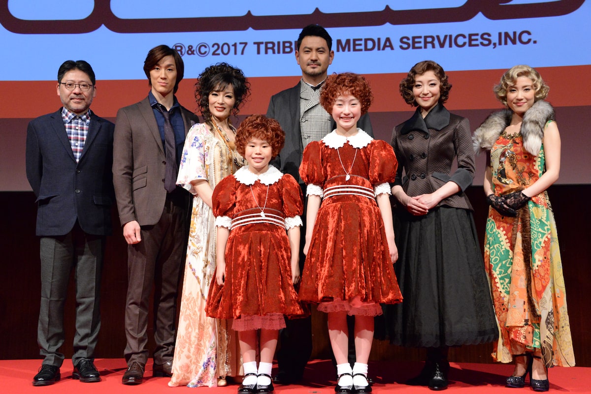 新 アニー の野村里桜 会百花に 理屈じゃなく惹かれた と山田和也 ステージナタリー