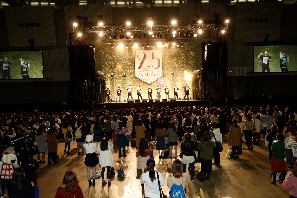 「2.5次元フェス（仮）」より、ミュージカル「テニスの王子様」ステージイベントの様子。