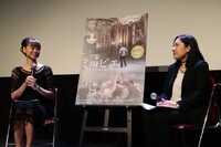 映画「ミルピエ ～パリ・オペラ座に挑んだ男～」公開記念トークイベントより、左から上野水香、岡見さえ。