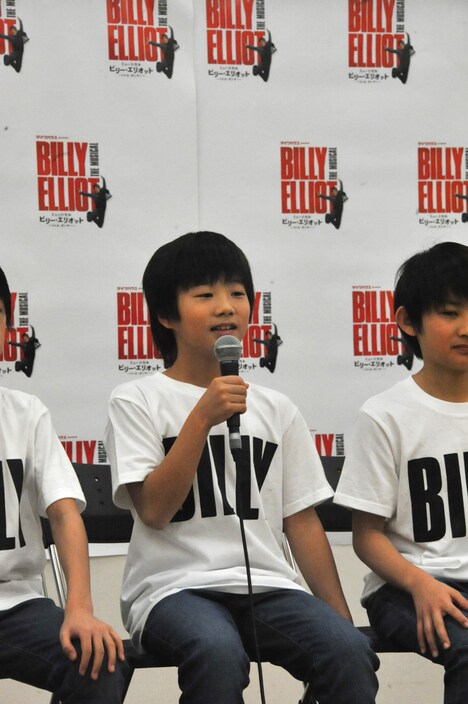 「お兄ちゃんがオーディションを受けるから僕も受けた」という木村咲哉。