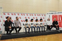 ミュージカル「ビリー・エリオット～リトル・ダンサー～」記者会見より。