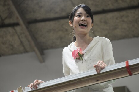 ミュージカル「ロミオ＆ジュリエット」稽古場より、ジュリエット役の生田絵梨花。