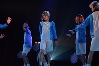 「ミュージカル『テニスの王子様』3rdシーズン 青学（せいがく）vs六角」ゲネプロの様子。