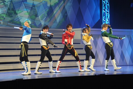 「『あんさんぶるスターズ!オン・ステージ』~Take your marks!~」ゲネプロより、流星隊。