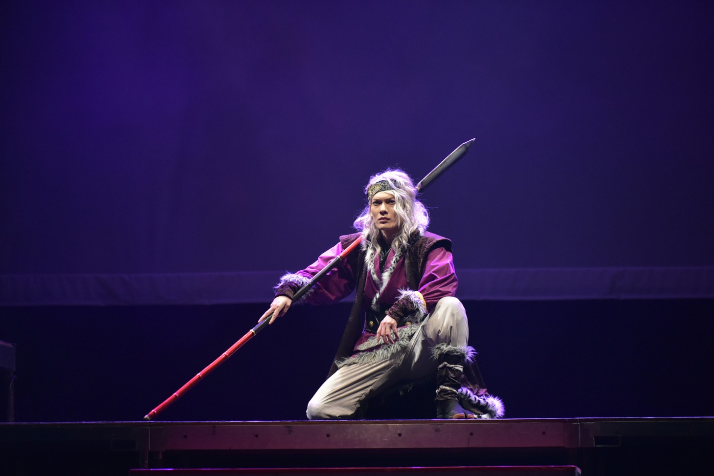 2.5 Escape Stage「甲鉄城のカバネリ」ゲネプロより、崎山つばさ演じる拾禊。