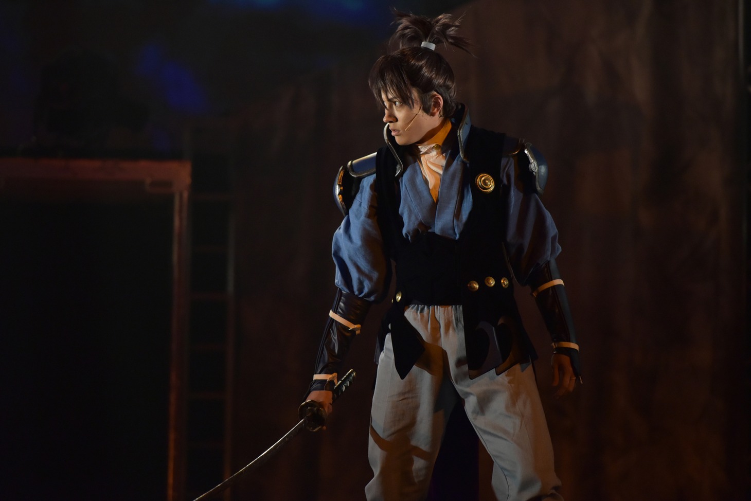 2.5 Escape Stage「甲鉄城のカバネリ」ゲネプロより、財木琢磨演じる来栖。
