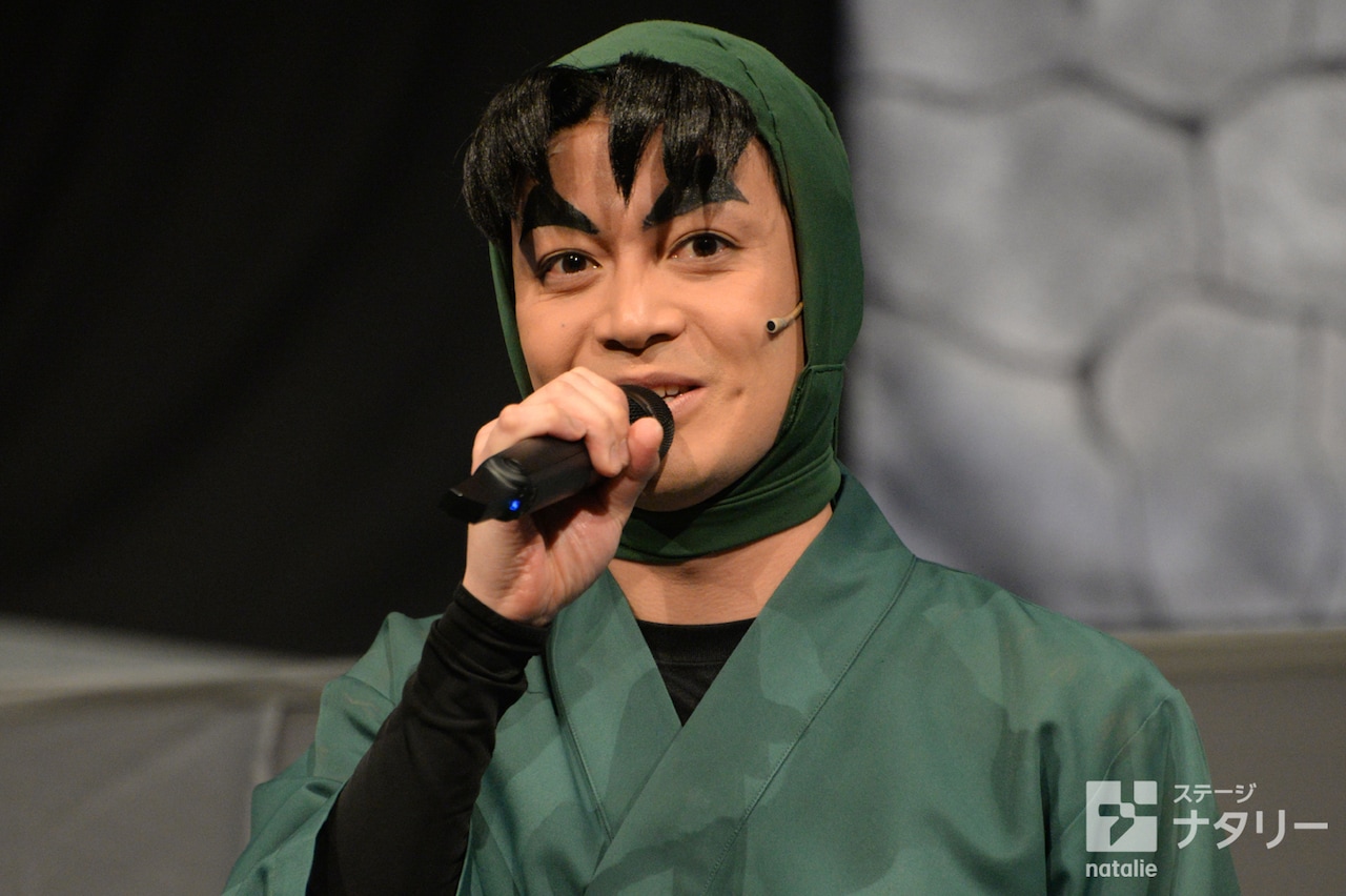 潮江文次郎 潮江文次郎役の海老澤健次。 - 5年生の成長を見届けよう！忍ミュ第8弾