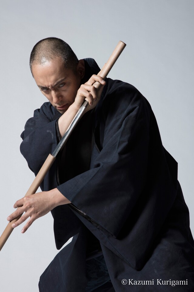 「六本木歌舞伎 第二弾『座頭市』」市川海老蔵ビジュアル