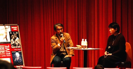 左から水谷八也、大堀久美子。