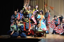 NODA・MAP「足跡姫 ～時代錯誤冬幽霊～」ゲネプロより。