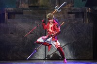 「斬劇『戦国BASARA4』関ヶ原の戦い」ゲネプロより、松村龍之介演じる真田幸村。