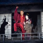 六本木歌舞伎「座頭市」市川海老蔵、寺島しのぶの花魁姿に「感慨深い」