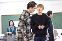 ミュージカル「アルジャーノンに花束を」稽古より。