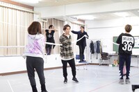 ミュージカル「アルジャーノンに花束を」稽古より。