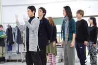 ミュージカル「アルジャーノンに花束を」稽古より。