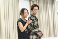 ミュージカル「アルジャーノンに花束を」稽古より。