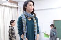 ミュージカル「アルジャーノンに花束を」稽古より、水夏希演じるアリス・キニアン。